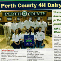 Perth Country 4H Dairy Team