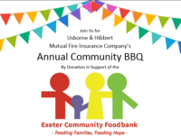 Annual Community BBQ to help support the Exeter Community Foodbank